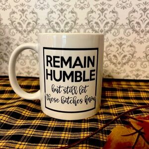 12 oz Homemade Coffee Mug